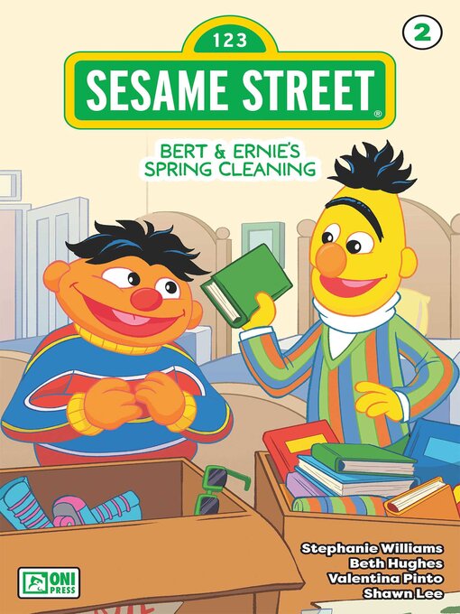 Cover image for Bert and Ernie's Spring Cleaning